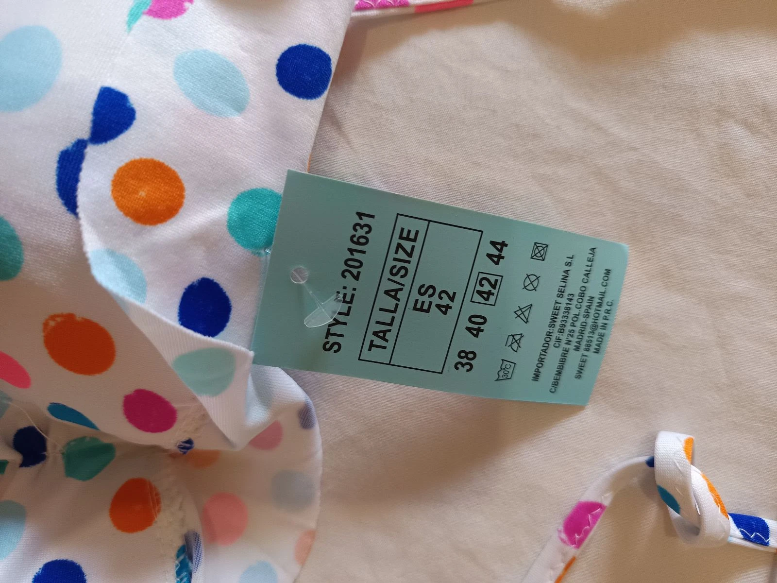 Nieuwe bikini met etiket maat 42 Y2K stijl / Sweet Secret meerkleurig – photo 2